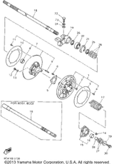 Washer, Plate 1995 VMAX 600 (VX600V) 92907-08600-00