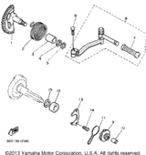 Bolt 1990 SNOSCOOT (SV80P) 97016-06025-00