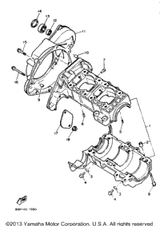 Bolt, Flange 1992 EXCITER II (EX570S) 95811-08085-00