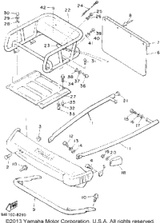 Washer 1992 BRAVO T (LONG TRACK) (BR250TS) 92906-08600-00