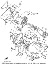 Bolt, Flange (95822-08090) 1988 PHAZER (PZ480M) 95811-08090-00