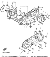 Bolt, Flange 1990 SNOSCOOT (ELEC START) (SV80EP) 95026-06030-00