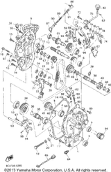 Nut, Flange 1995 VMAX 600 ST (LONG TRACK) (VX600STV) 95707-05300-00