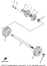 Nut 1984 ENTICER 300 (ET300H) 90170-20211-00