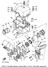 Screw, Pan Head 1985 XL-V (XL540J) 98580-05016-00