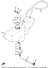 Screw, Pan Head 1974 GP338F 98580-05016-00