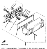 Nut, Hexagon 1984 ENTICER 300 (ET300H) 95380-06600-00