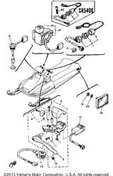 Nut, Hexagon 1980 SR540D 95380-06600-00