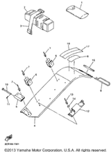 Pin, Clevis 1998 VMAX 500 XTC (VX500XTCB) 91701-06082-00