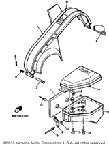 Pin, Clevis 1980 SR540D 91701-06082-00