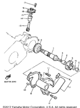 Screw, Pan Head 1985 V-MAX (VMX540J) 98580-06030-00