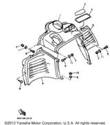 Washer, Plate 1993 VMAX-4 (VX750T) 90201-06059-00