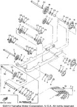 Plate, Reinforcement 1992 ENTICER II LT (ET410TRS) 8A5-47113-00-00