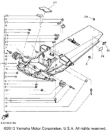 Bracket, Seat Fitting 1990 OVATION LE (ELEC START) (CS340EP) 8V0-21946-00-00