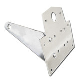 Chrome Billet Side Mount License Plate Bracket for Triumph Models