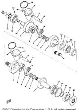 Key, Woodruff 1974 GPX338F 90280-05014-00