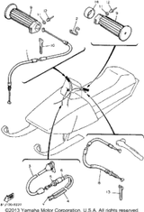 Clamp 1990 PHAZER II LE (ELEC START) (PZ480EP) 90465-10189-00