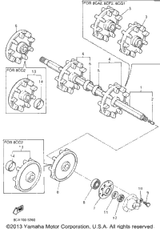 Nut 1995 VMAX 600 ST (LONG TRACK) (VX600STV) 90170-22094-00