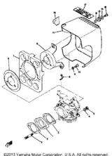 Washer, Plate 2 (A) 1971 SL292 90201-06061-00
