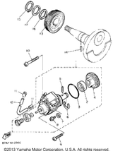 Screw 1990 SNOSPORT (SV125P) 90149-04135-00