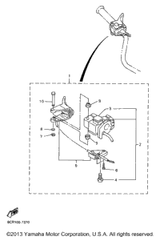 Screw, Tapping 1997 VMAX 600 XTC (VX600XTCA) 97707-30614-00