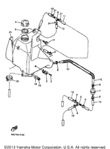 Protector, Pipe 1998 VK540 II (VK540EB) 84M-24327-00-00