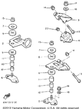 Washer, Plate 1988 PHAZER (PZ480M) 90201-10321-00