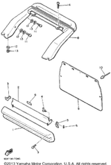 Washer, Spring 1988 PHAZER (PZ480M) 92990-08100-00