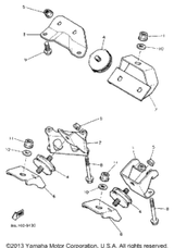 Washer, Plate 1990 OVATION LE (ELEC START) (CS340EP) 90201-10321-00