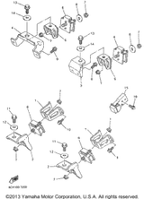 Washer, Plate 1997 VMAX 600 SX (VX600SXA) 90201-10321-00