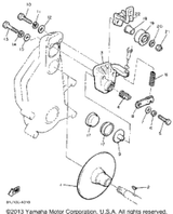 Bolt, Hexagon (97322-10055) 1988 PHAZER DELUXE (ELEC START) (PZ480EM) 97313-10055-00