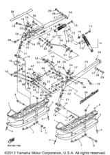 Washer, Plate 1997 VMAX 600 XTC (VX600XTCA) 90201-120T5-00