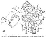 Washer, Plate 1980 SRX440D 90201-10322-00