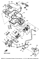 Bolt, Flange 1984 ENTICER 340 (ET340H) 95821-06014-00