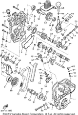 Nut (Counter Clockwise) 1992 ENTICER II LT (ET410TRS) 90170-06228-00