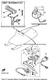 Band, Switch Cord 1988 VK540 (VK540M) 437-83936-01-00