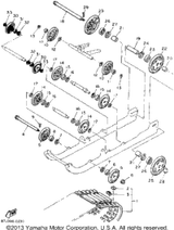 Circlip 1990 PHAZER II LE (ELEC START) (PZ480EP) 99009-47500-00