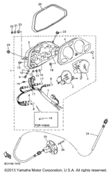 Washer, Spring 1997 VMAX 700 SX (VX700SXA) 92907-04100-00