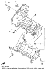 Screw, Pan Head 1998 VMAX 500 XT (VX500XTB) 98507-06012-00