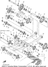 Washer, Plate 1995 VMAX 600 DX (VX600DXV) 90201-164H4-00