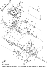 Nut (Counter Clockwise) 1995 VMAX 600 DX (VX600DXV) 90170-06228-00