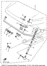 Nut 1985 V-MAX (VMX540J) 95306-10700-00