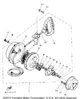 Washer, Thrust 1988 SRV (SR540M) 8F3-15739-01-00