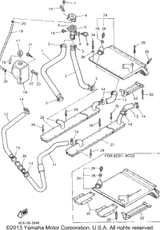 Washer, Plate UR 1995 VMAX 600 (VX600V) 90201-056G0-00