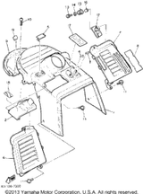 Screw, Bind 1990 PHAZER II LE (ELEC START) (PZ480EP) 98906-05012-00