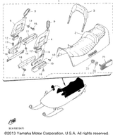 Bolt, Flange 1995 VMAX 500 LE (ELEC START) (VX500EV) 90105-08485-00