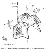 Screw, Bind 1990 OVATION LE (ELEC START) (CS340EP) 98906-06016-00