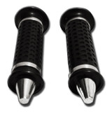 Motorcycle / ATV Gel Rubber Handlebar Comfort Grips Pair
