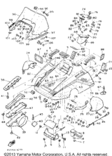 Screw, Binding 1985 SRV (SR540J) 90154-05005-00