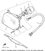 Spring, Screw 1984 ENTICER 340T (LONG TRACK) (ET340TH) 8A5-84332-00-00